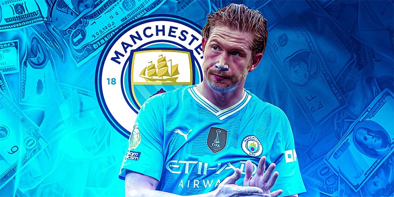 Manchester City: Từ Vô Danh Thành CLB Số 1 Nước Anh 8 Kevin de Bruyne luôn là nhân tố không thể thiếu trong đội hình Man xanh