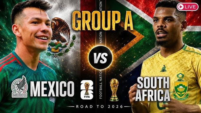 OK9: Trực tiếp Mexico vs Nam Phi, World Cup 2026 - Link xem 3 OK9: Trực tiếp Mexico vs Nam Phi, World Cup 2026 - Link xem
